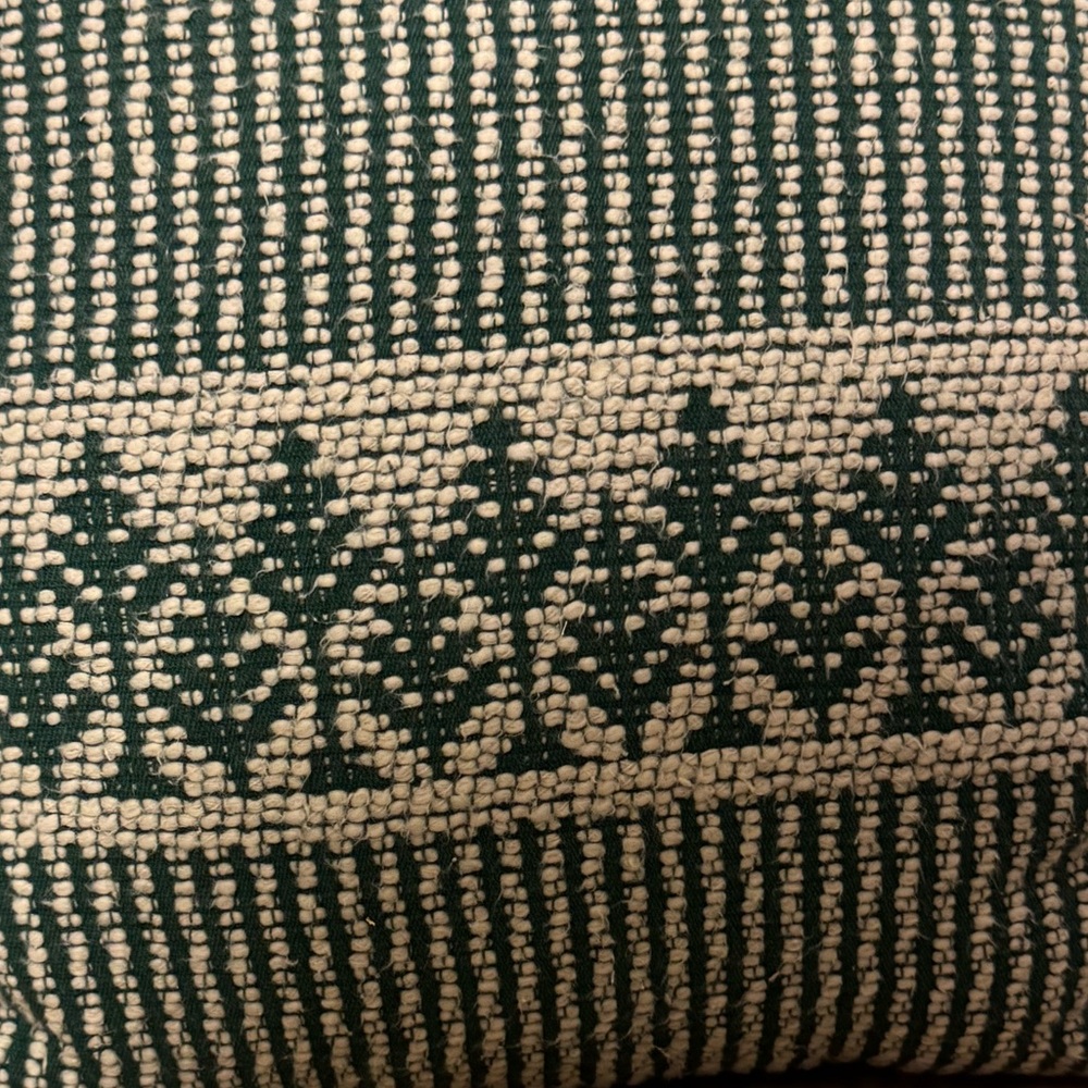 Hearth & Hand Green and Cream Accent Pillow - Picture 3 of 6